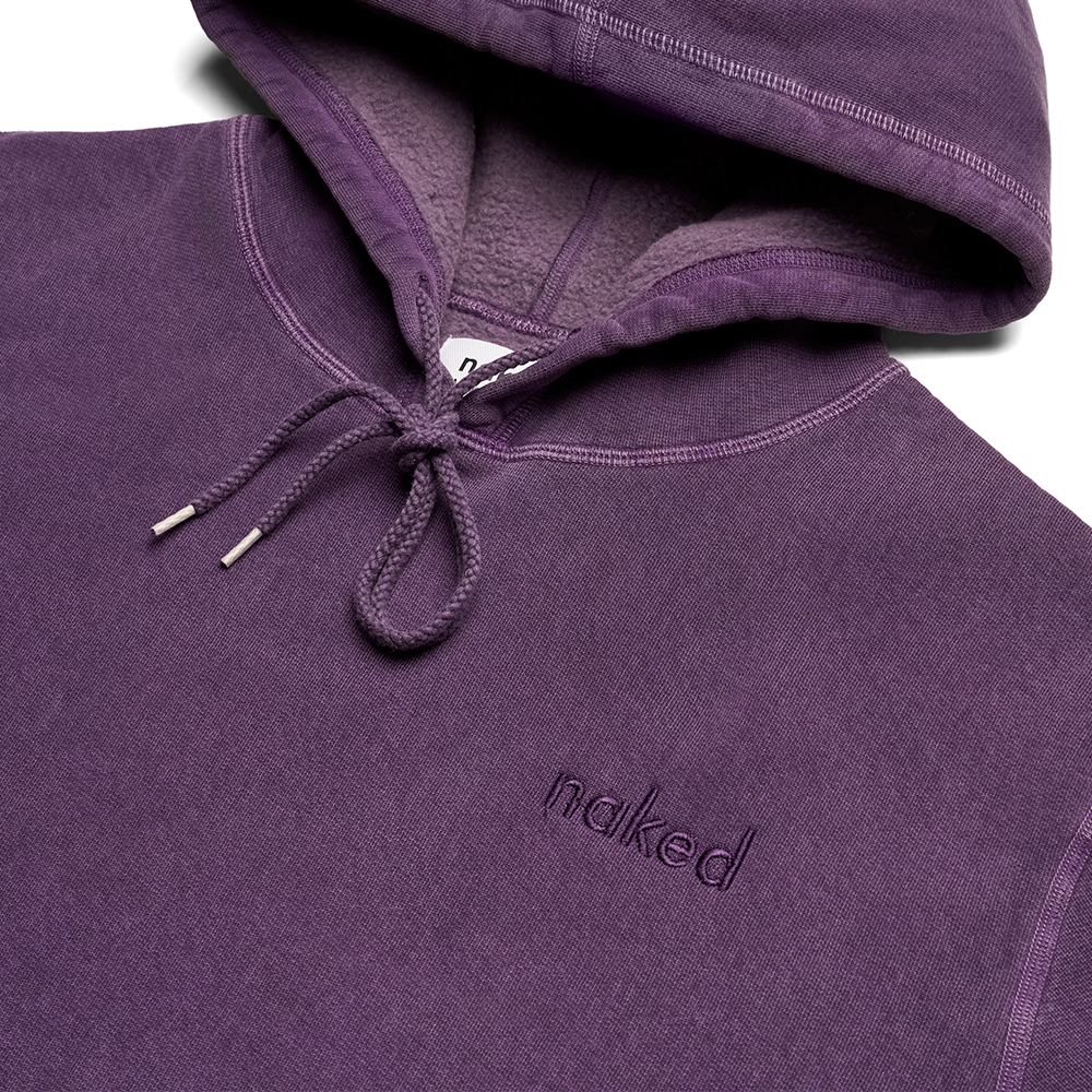 classic logo hoodie - purple
